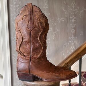 DAN POST ALBANY men’s western boot very good condition size 10 EW
